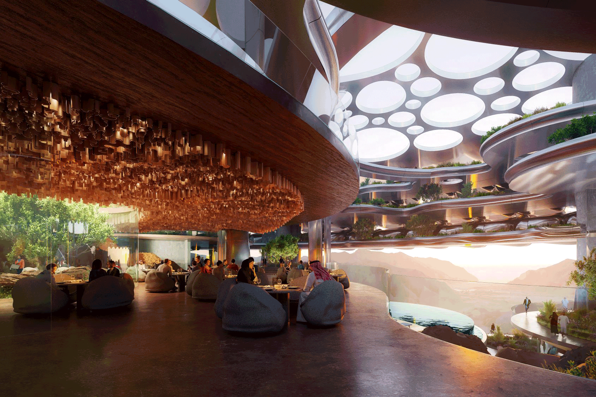 Trojena, NEOM (render)